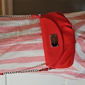 Red Nine West crossbody purse